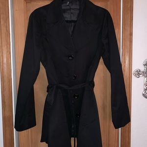 Short dressy rain jacket